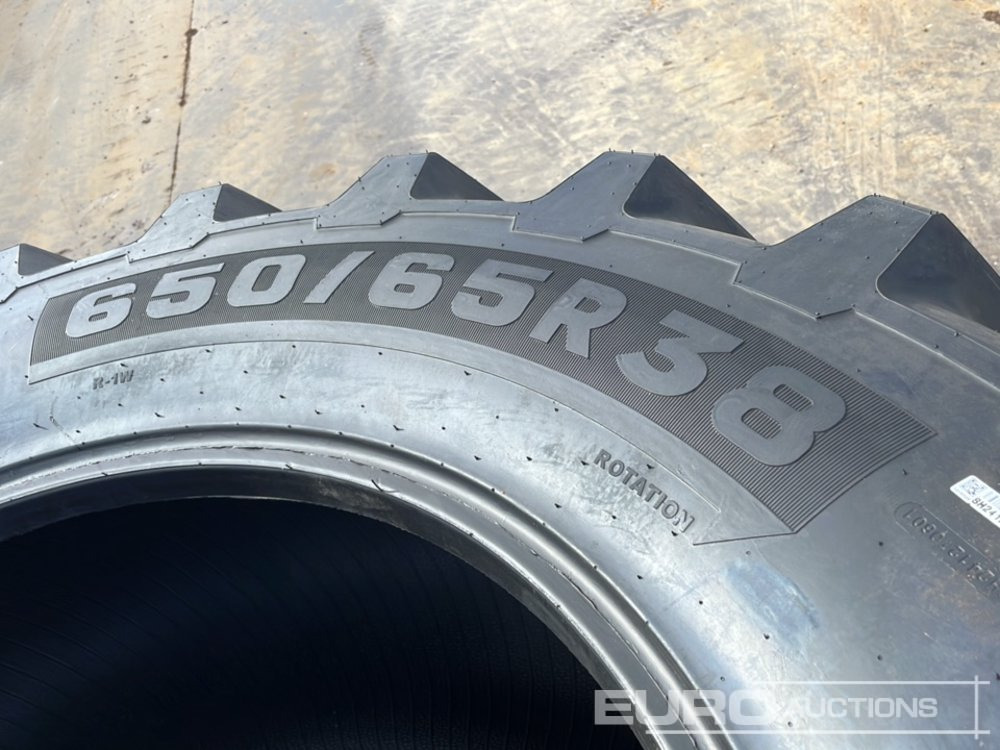 Unused Vannova 650/65R38-163 R1W Tyre (2 of) - Селскостопанска техника: снимка 5 Unused Vannova 650/65R38-163 R1W Tyre (2 of) - Селскостопанска техника: снимка 5