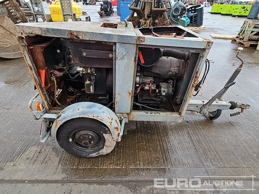 Single Axle 240Volt Generator, Lister Petter Engine - Електрогенератор: снимка 2 Single Axle 240Volt Generator, Lister Petter Engine - Електрогенератор: снимка 2