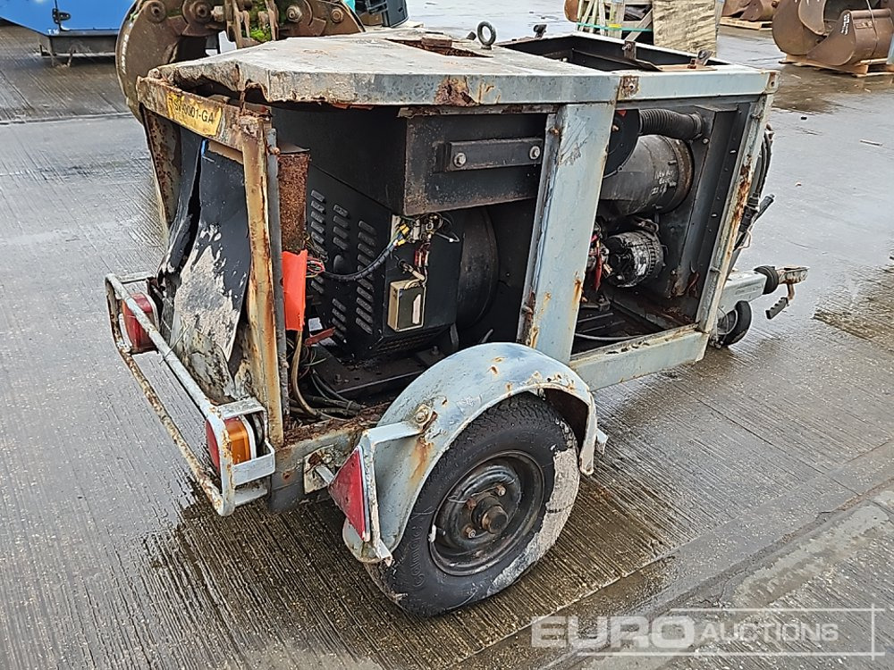 Single Axle 240Volt Generator, Lister Petter Engine - Електрогенератор: снимка 1 Single Axle 240Volt Generator, Lister Petter Engine - Електрогенератор: снимка 1