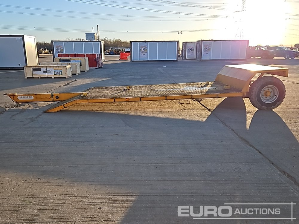 Single Axle Draw Bar Low Loader Trailer - Селскостопанско ремарке: снимка 2 Single Axle Draw Bar Low Loader Trailer - Селскостопанско ремарке: снимка 2