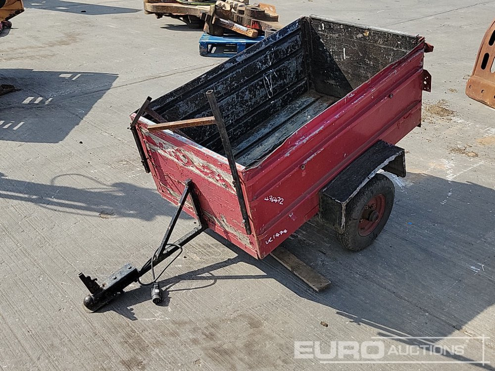 Single Axle Trailer - Ремарке за строителна техника: снимка 1 Single Axle Trailer - Ремарке за строителна техника: снимка 1