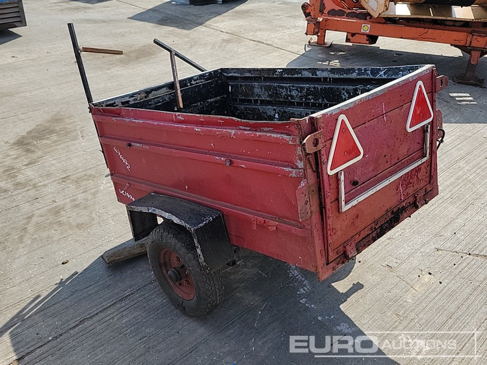 Single Axle Trailer - Ремарке за строителна техника: снимка 3 Single Axle Trailer - Ремарке за строителна техника: снимка 3