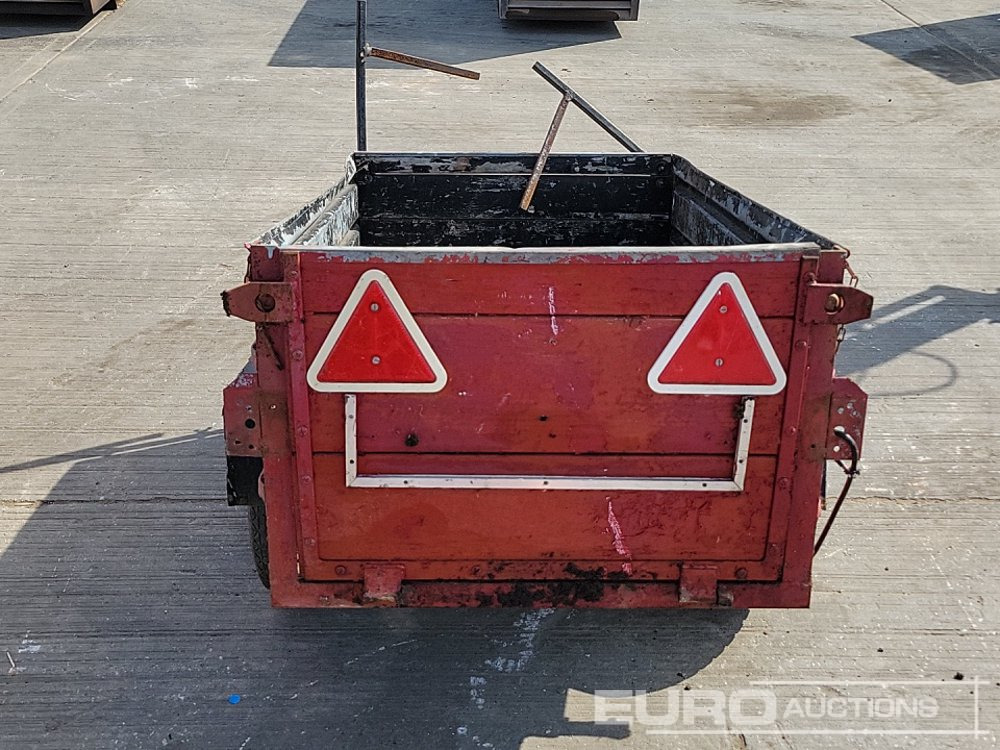 Single Axle Trailer - Ремарке за строителна техника: снимка 4 Single Axle Trailer - Ремарке за строителна техника: снимка 4
