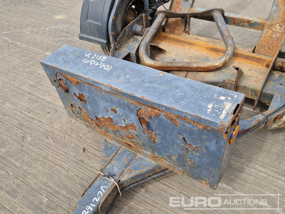 Техника за слагане на асфалт Single Axle Trailer to suit Pedestrian Roller: снимка 14