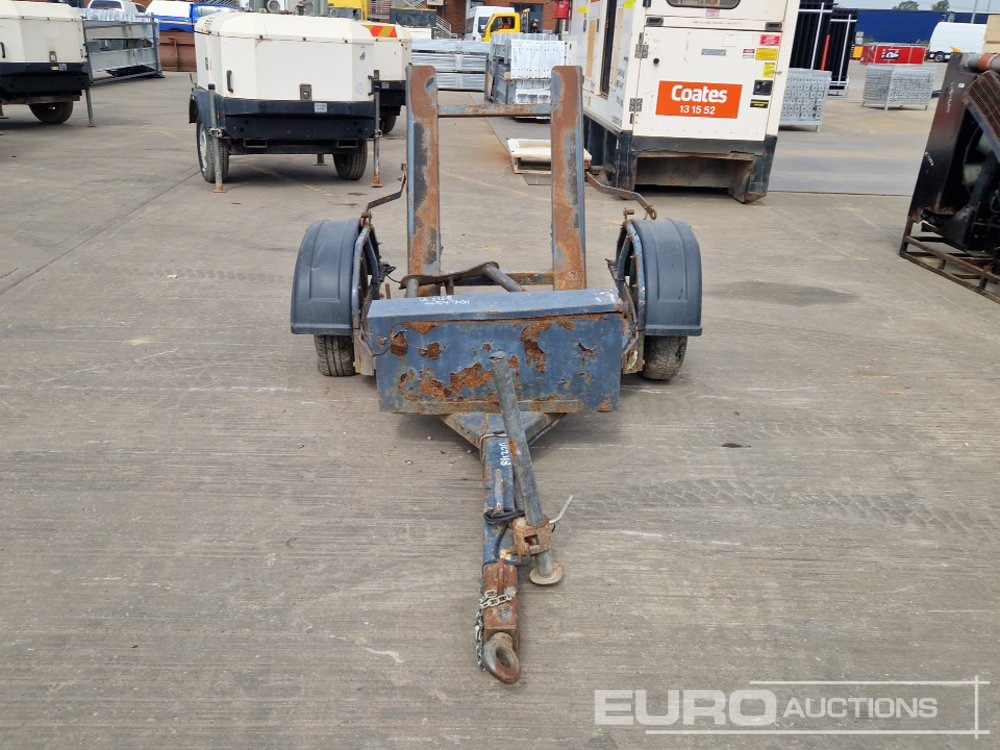 Техника за слагане на асфалт Single Axle Trailer to suit Pedestrian Roller: снимка 8