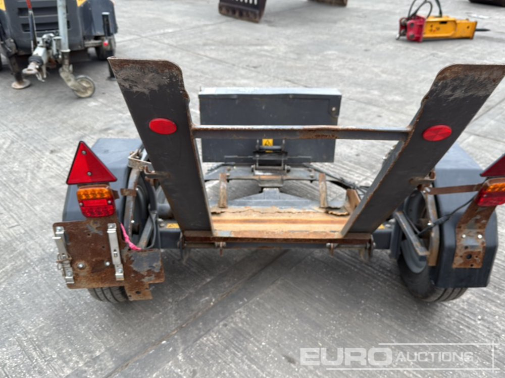 Техника за слагане на асфалт Single Axle Trailer to suit Pedestrian Roller: снимка 17