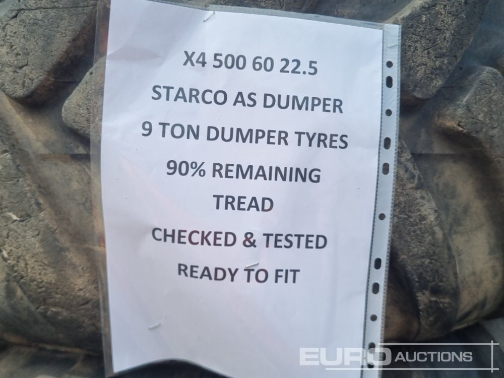 Гума Starco 500/60 R22.5 Tyre (4 of): снимка 9