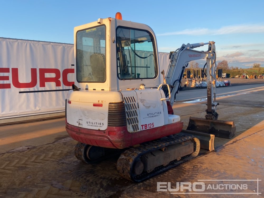 Taketuchi TB125 - Мини багер: снимка 5 Taketuchi TB125 - Мини багер: снимка 5