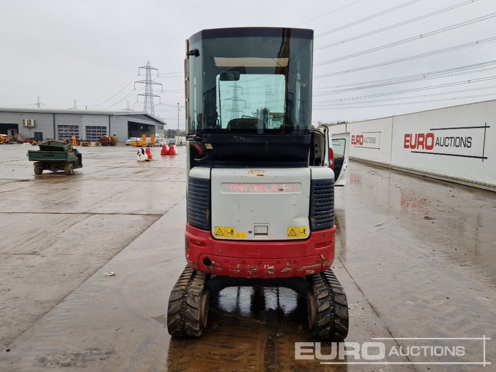 Takeuchi TB23R - Мини багер: снимка 4 Takeuchi TB23R - Мини багер: снимка 4