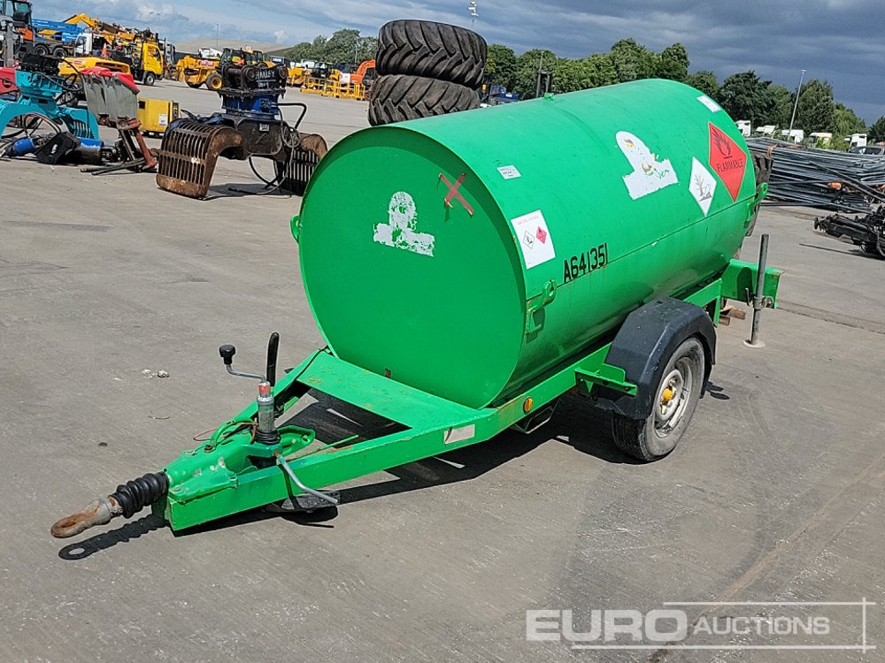 Trailer Engineering 50 Litre Single Axle Bunded Fuel Bowser, Manual Pump - Резервоар за съхранение: снимка 1 Trailer Engineering 50 Litre Single Axle Bunded Fuel Bowser, Manual Pump - Резервоар за съхранение: снимка 1