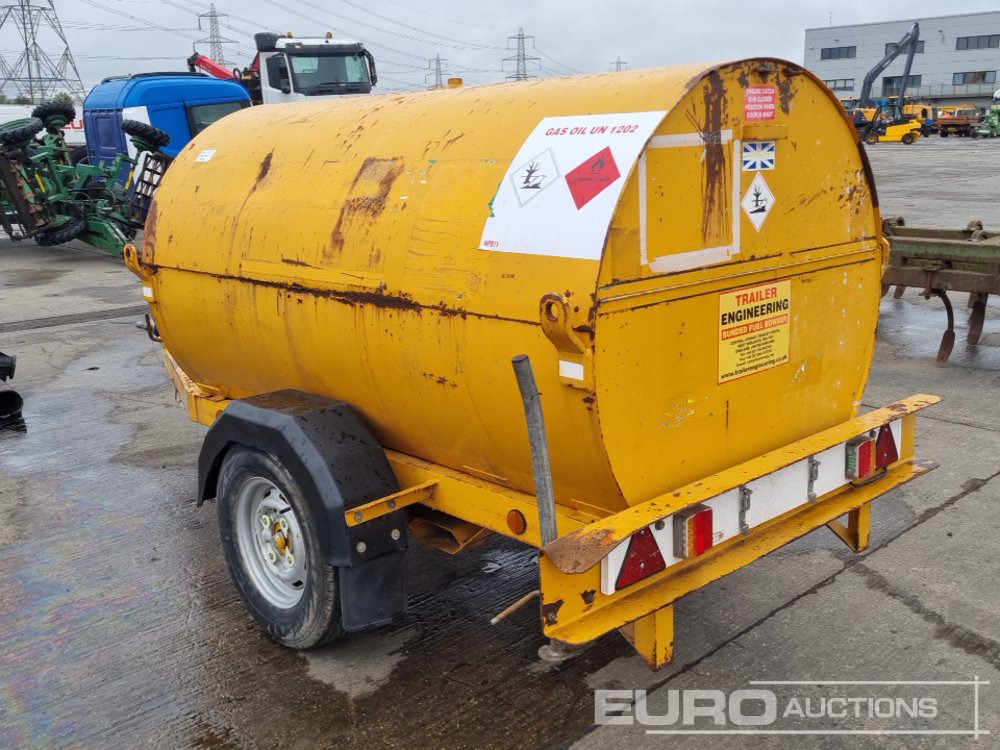 Trailer Engineering 950 Litre Single Axle Bunded Fuel Bowser, Manual Pump - Резервоар за съхранение: снимка 3 Trailer Engineering 950 Litre Single Axle Bunded Fuel Bowser, Manual Pump - Резервоар за съхранение: снимка 3