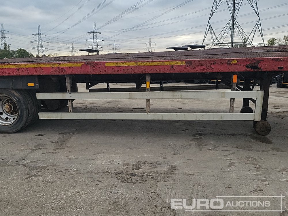 Нискорамна площадка полуремарке Tri Axle Low Loader Trailer, Winch, Hydraulic Ramp: снимка 28