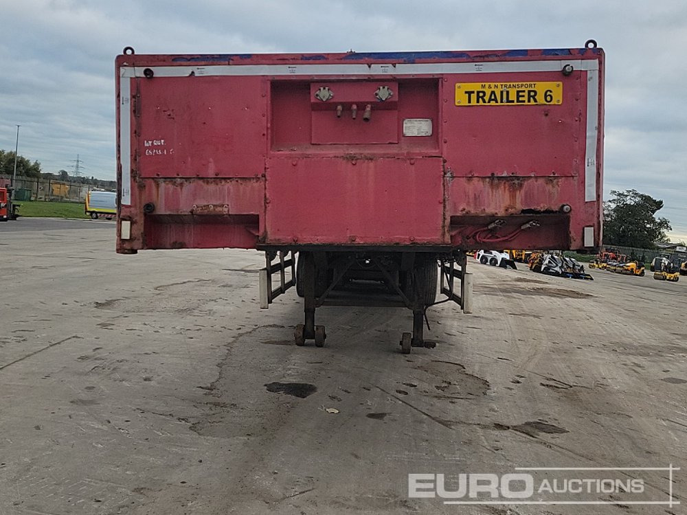 Нискорамна площадка полуремарке Tri Axle Low Loader Trailer, Winch, Hydraulic Ramp: снимка 8
