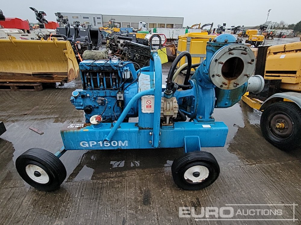 Twin Axle 6" Water Pump, Lister Engine - Водна помпа: снимка 2 Twin Axle 6" Water Pump, Lister Engine - Водна помпа: снимка 2