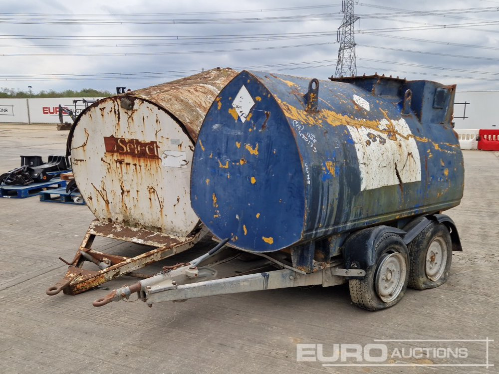 Twin Axle Axle Bunded Fuel Bowser, Single Axle Bunded Fuel Bowser - Резервоар за съхранение: снимка 1 Twin Axle Axle Bunded Fuel Bowser, Single Axle Bunded Fuel Bowser - Резервоар за съхранение: снимка 1