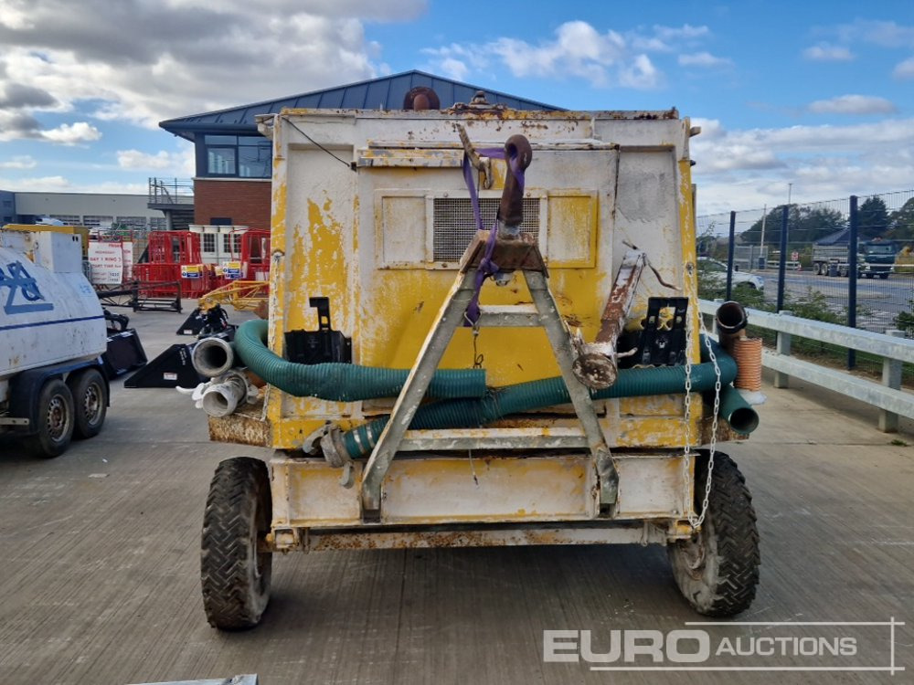 Twin Axle Draw Bar Vacuum, CAT Engine - Ремарке цистерна: снимка 4 Twin Axle Draw Bar Vacuum, CAT Engine - Ремарке цистерна: снимка 4