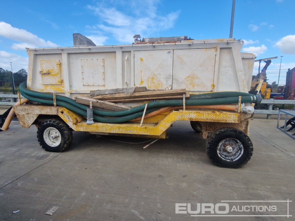 Twin Axle Draw Bar Vacuum, CAT Engine - Ремарке цистерна: снимка 2 Twin Axle Draw Bar Vacuum, CAT Engine - Ремарке цистерна: снимка 2