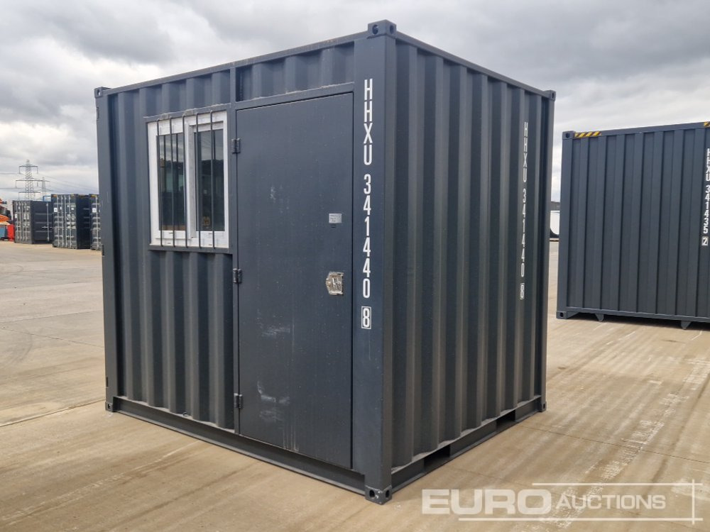 Unused 10' x 7' Container, 1 End Door, 1 Side Door, Window (Cannot Be Reconsigned) - Оборудване за гаражи/ Работилници: снимка 1 Unused 10' x 7' Container, 1 End Door, 1 Side Door, Window (Cannot Be Reconsigned) - Оборудване за гаражи/ Работилници: снимка 1