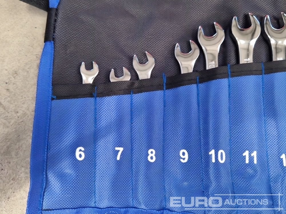 Unused 15pc Combination Spanner Set, 6mm-22mm - Оборудване за гаражи/ Работилници: снимка 4 Unused 15pc Combination Spanner Set, 6mm-22mm - Оборудване за гаражи/ Работилници: снимка 4