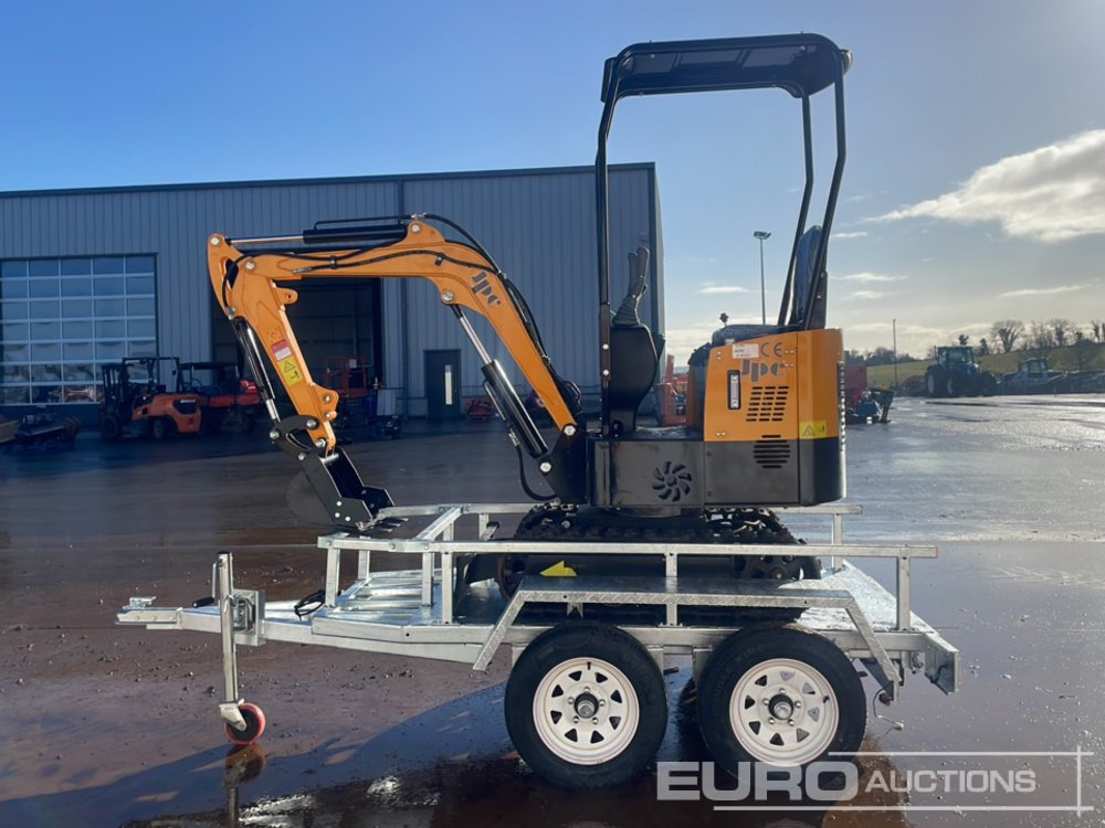 Unused 2024 JPC HT12 - Мини багер: снимка 2 Unused 2024 JPC HT12 - Мини багер: снимка 2