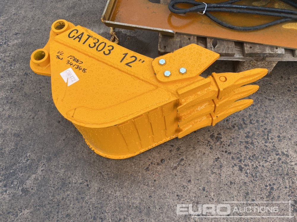 Unused 2025 12" Digging Bucket to suit Mini Excavator - Кофа: снимка 3 Unused 2025 12" Digging Bucket to suit Mini Excavator - Кофа: снимка 3