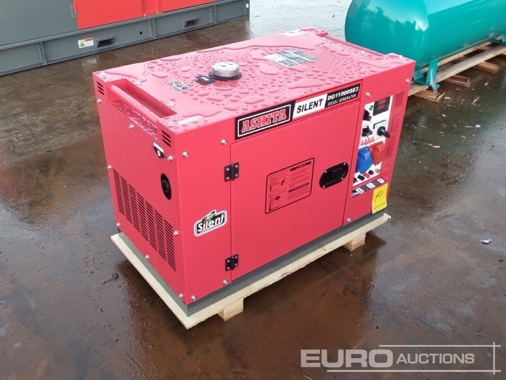 Електрогенератор Unused 2025 Ashita Power DG11000SE3: снимка 7