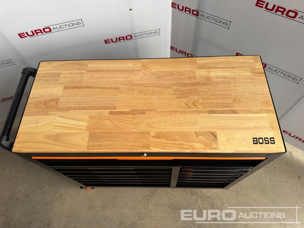 Строително оборудване Unused 2025 Boss Wheeled Tool Trolley, 523pcs Tool Kit, Worktop (Black): снимка 26 Строително оборудване Unused 2025 Boss Wheeled Tool Trolley, 523pcs Tool Kit, Worktop (Black): снимка 26