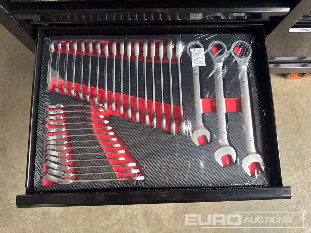 Строително оборудване Unused 2025 Boss Wheeled Tool Trolley, 523pcs Tool Kit, Worktop (Black): снимка 23 Строително оборудване Unused 2025 Boss Wheeled Tool Trolley, 523pcs Tool Kit, Worktop (Black): снимка 23