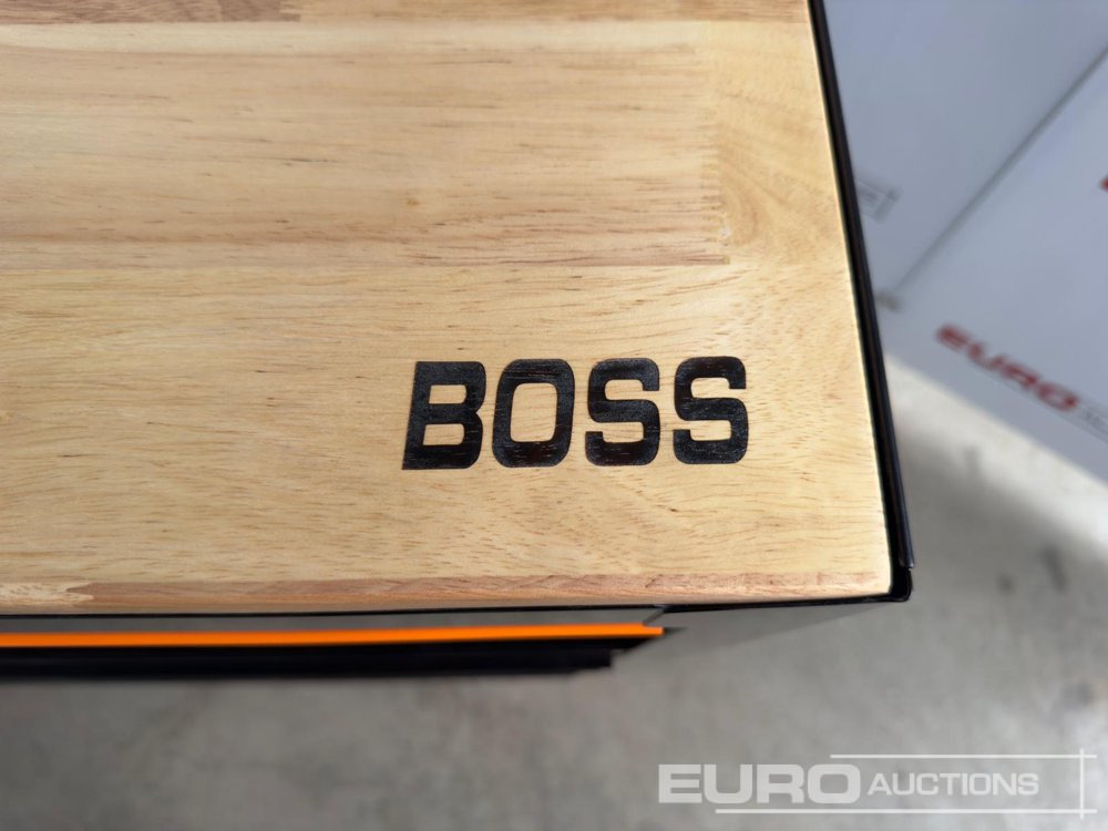 Строително оборудване Unused 2025 Boss Wheeled Tool Trolley, 523pcs Tool Kit, Worktop (Black): снимка 27 Строително оборудване Unused 2025 Boss Wheeled Tool Trolley, 523pcs Tool Kit, Worktop (Black): снимка 27