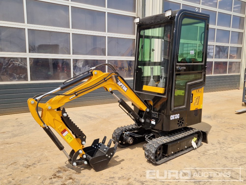 Unused 2025 Captok CK13C - Мини багер: снимка 1 Unused 2025 Captok CK13C - Мини багер: снимка 1