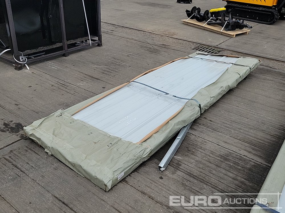 Unused 2025 Captok Qty (100 of) Sheets Galvalume Steel Siding Roofing - Строително оборудване: снимка 1 Unused 2025 Captok Qty (100 of) Sheets Galvalume Steel Siding Roofing - Строително оборудване: снимка 1