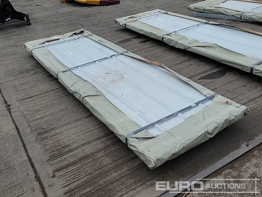 Unused 2025 Captok Qty (100 of) Sheets Galvalume Steel Siding Roofing - Строително оборудване: снимка 2 Unused 2025 Captok Qty (100 of) Sheets Galvalume Steel Siding Roofing - Строително оборудване: снимка 2