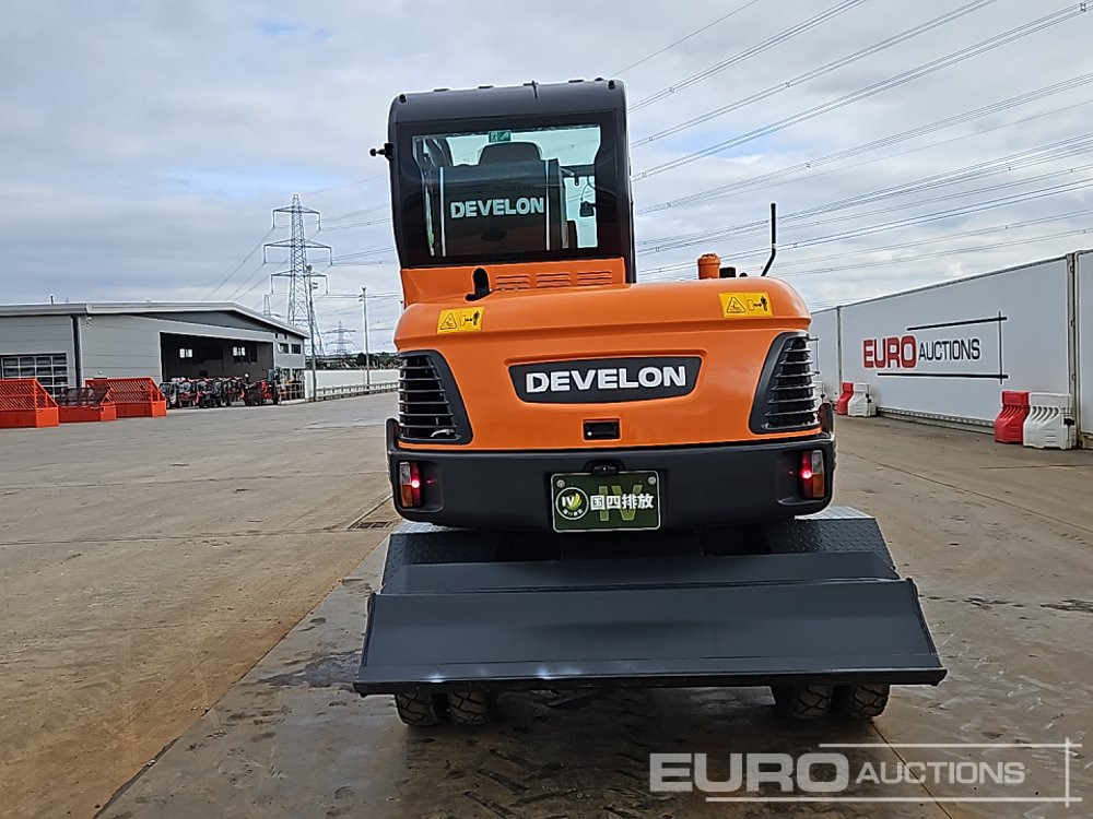 Unused 2025 Develon DX60WN ECO-1 - Колесен багер: снимка 4 Unused 2025 Develon DX60WN ECO-1 - Колесен багер: снимка 4