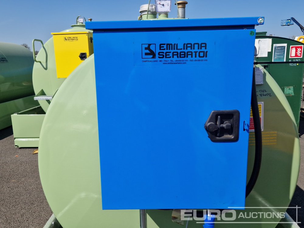 Резервоар за съхранение Unused 2025 Emiliana Serbatoi TF3/50 3000 Litre Fuel Tank, Meter, 240 Volt Pump: снимка 7