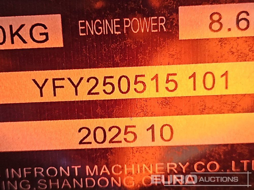 Unused 2025 Infront YF480 - Мини челен товарач: снимка 2 Unused 2025 Infront YF480 - Мини челен товарач: снимка 2