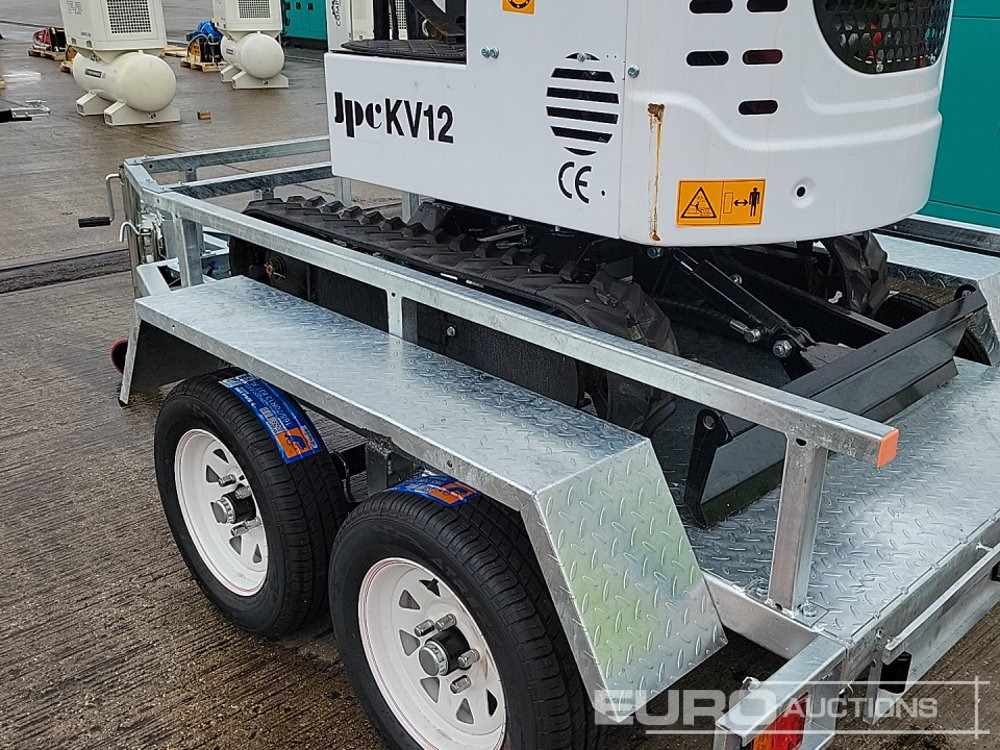 Мини багер Unused 2025 JPC KV12: снимка 23