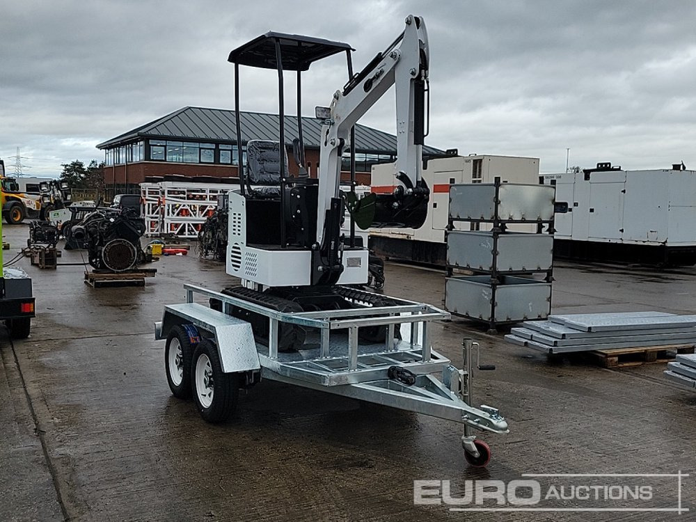 Мини багер Unused 2025 JPC KV12: снимка 7