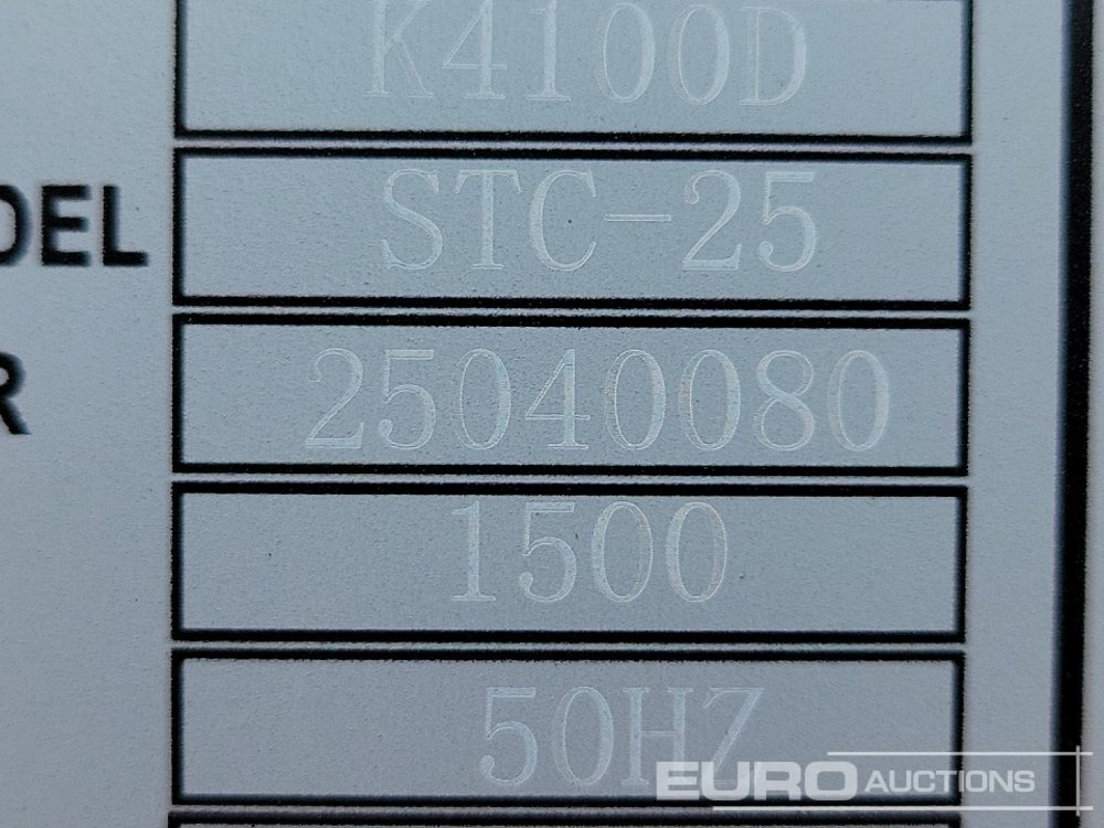 Електрогенератор Unused 2025 Kawakenki KK25-111-SSS: снимка 27