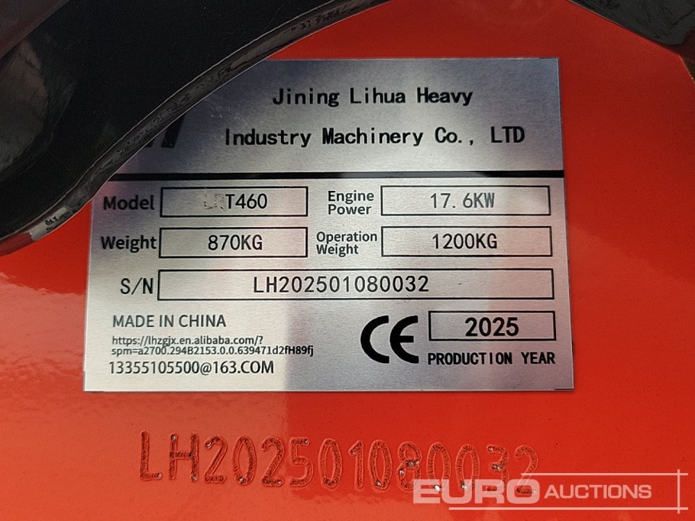 Мини челен товарач Unused 2025 LIHUA LRT460: снимка 37