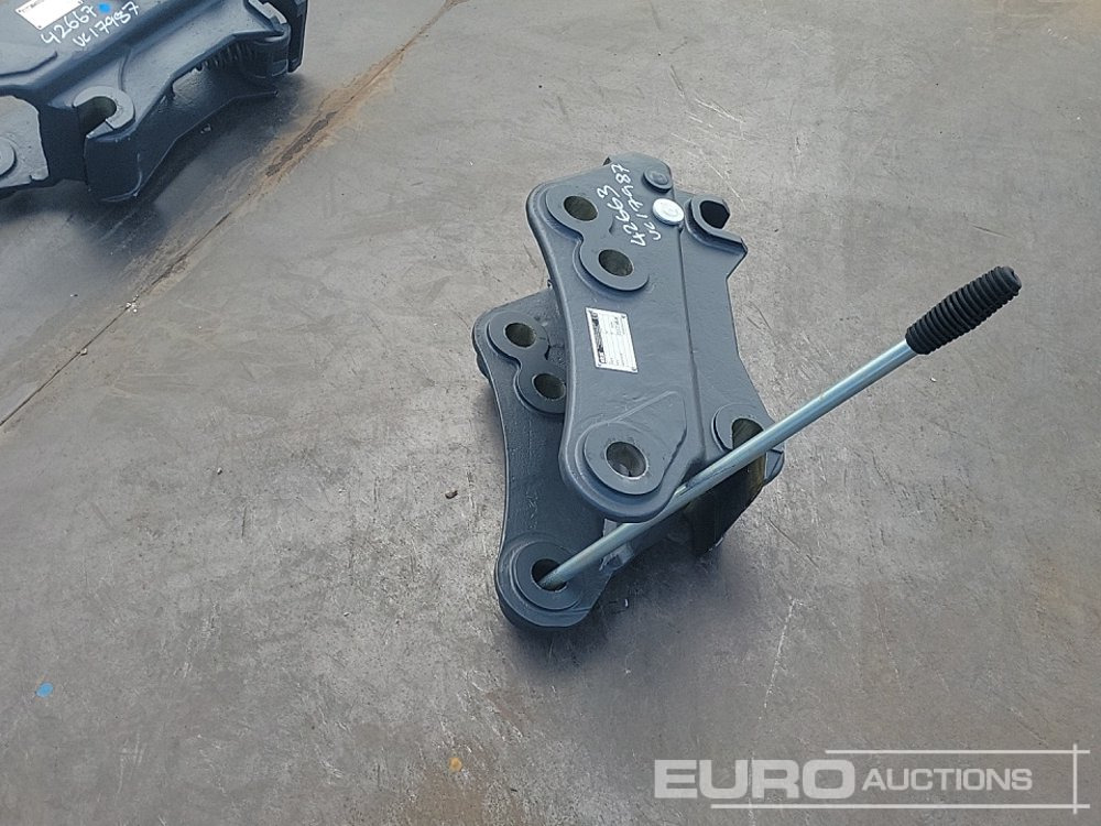 Бързо сменник Unused 2025 Miller Manual QH 45mm Pin to suit 4-6 Ton Excavator: снимка 8