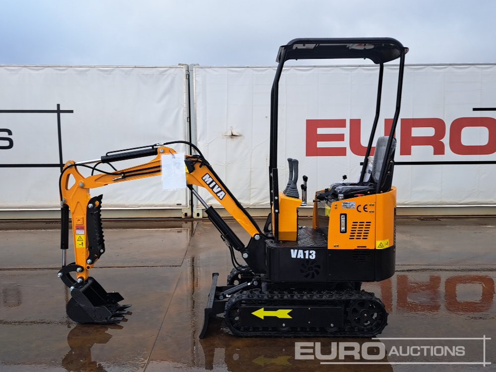 Unused 2025 Miva VA13 - Мини багер: снимка 2 Unused 2025 Miva VA13 - Мини багер: снимка 2