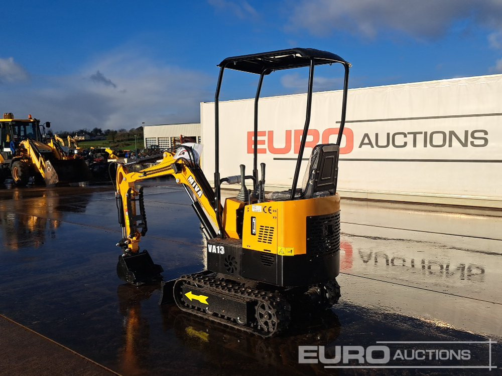 Unused 2025 Miva VA13 - Мини багер: снимка 3 Unused 2025 Miva VA13 - Мини багер: снимка 3