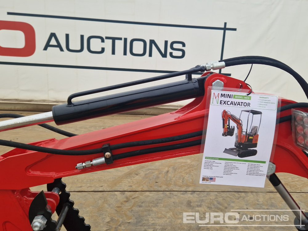 Мини багер Unused 2025 Miva VA13: снимка 12