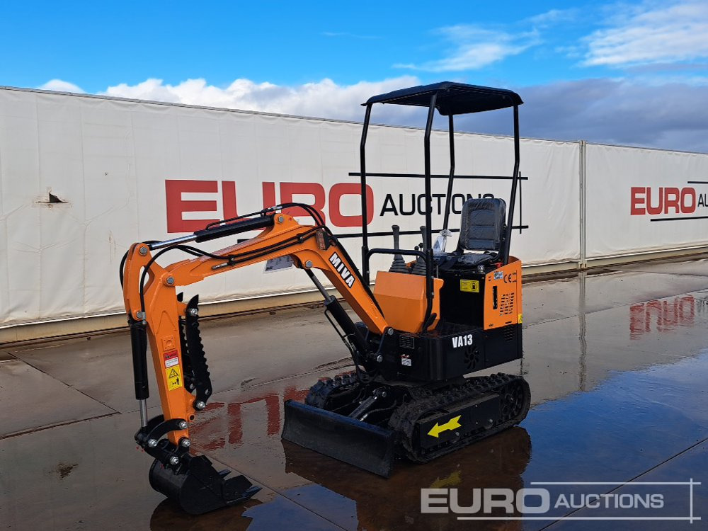 Unused 2025 Miva VA13 - Мини багер: снимка 1 Unused 2025 Miva VA13 - Мини багер: снимка 1