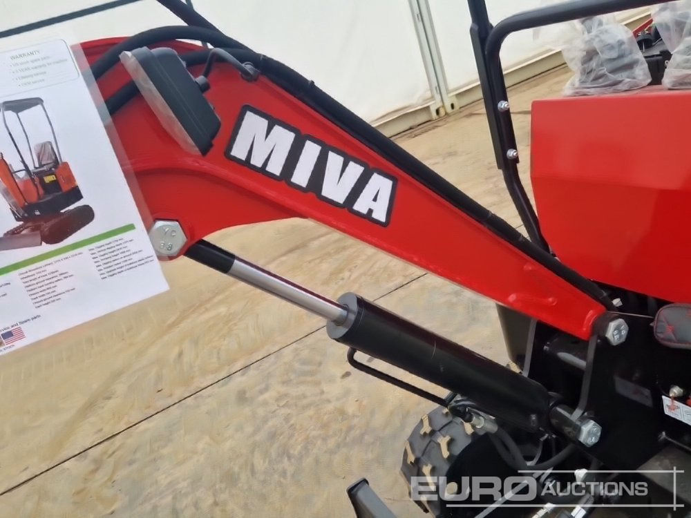 Мини багер Unused 2025 Miva VA13: снимка 14