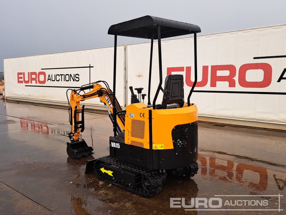 Unused 2025 Miva VA15 - Мини багер: снимка 3 Unused 2025 Miva VA15 - Мини багер: снимка 3