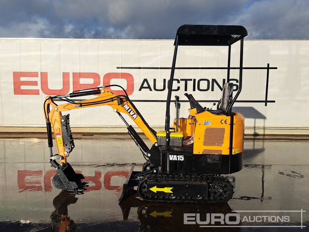 Unused 2025 Miva VA15 - Мини багер: снимка 2 Unused 2025 Miva VA15 - Мини багер: снимка 2