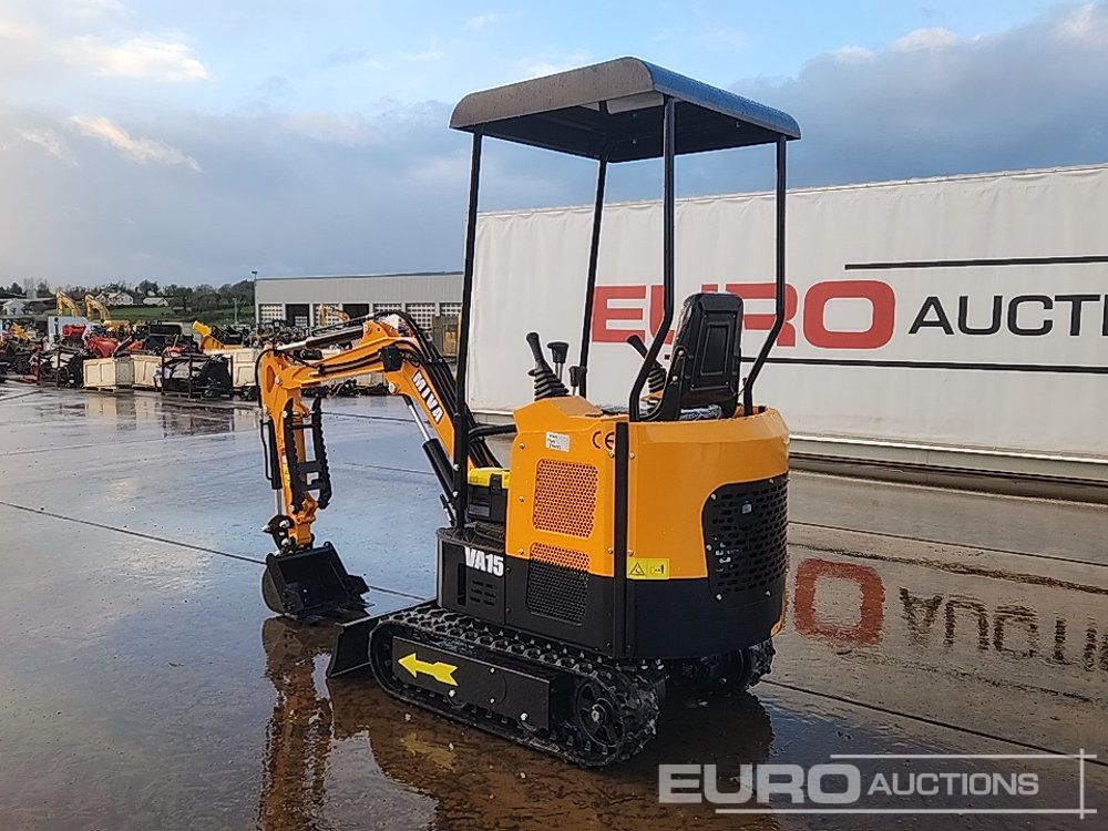 Unused 2025 Miva VA15 - Мини багер: снимка 3 Unused 2025 Miva VA15 - Мини багер: снимка 3