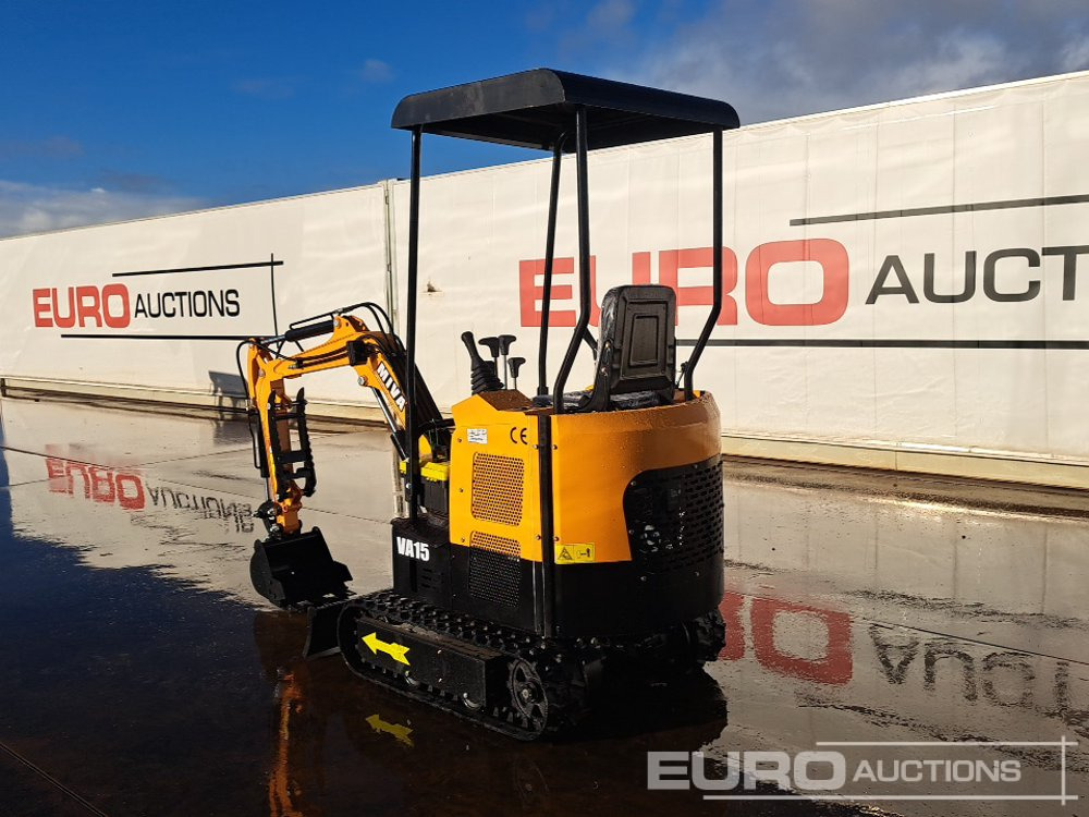 Unused 2025 Miva VA15 - Мини багер: снимка 3 Unused 2025 Miva VA15 - Мини багер: снимка 3