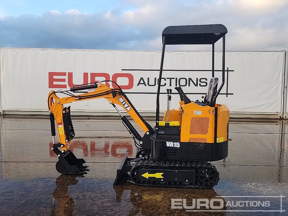 Unused 2025 Miva VA15 - Мини багер: снимка 2 Unused 2025 Miva VA15 - Мини багер: снимка 2